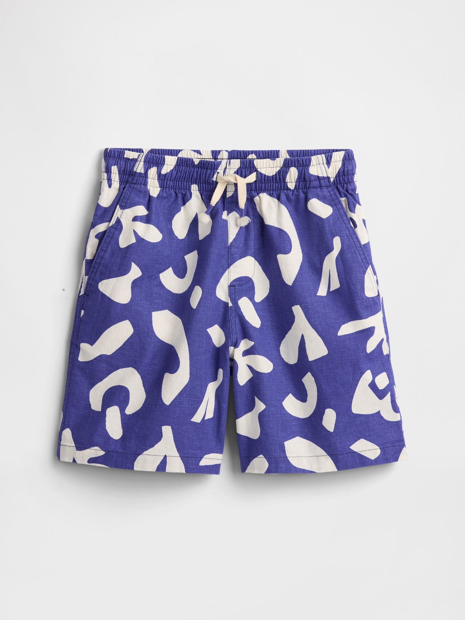 Keten Karışımlı Relaxed Şort product image