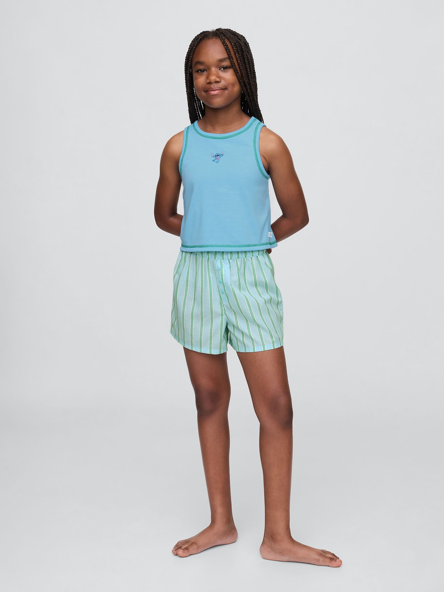 Lilo & Stitch Çocuk Geri Dönüştürülmüş Pijama Takımı product image