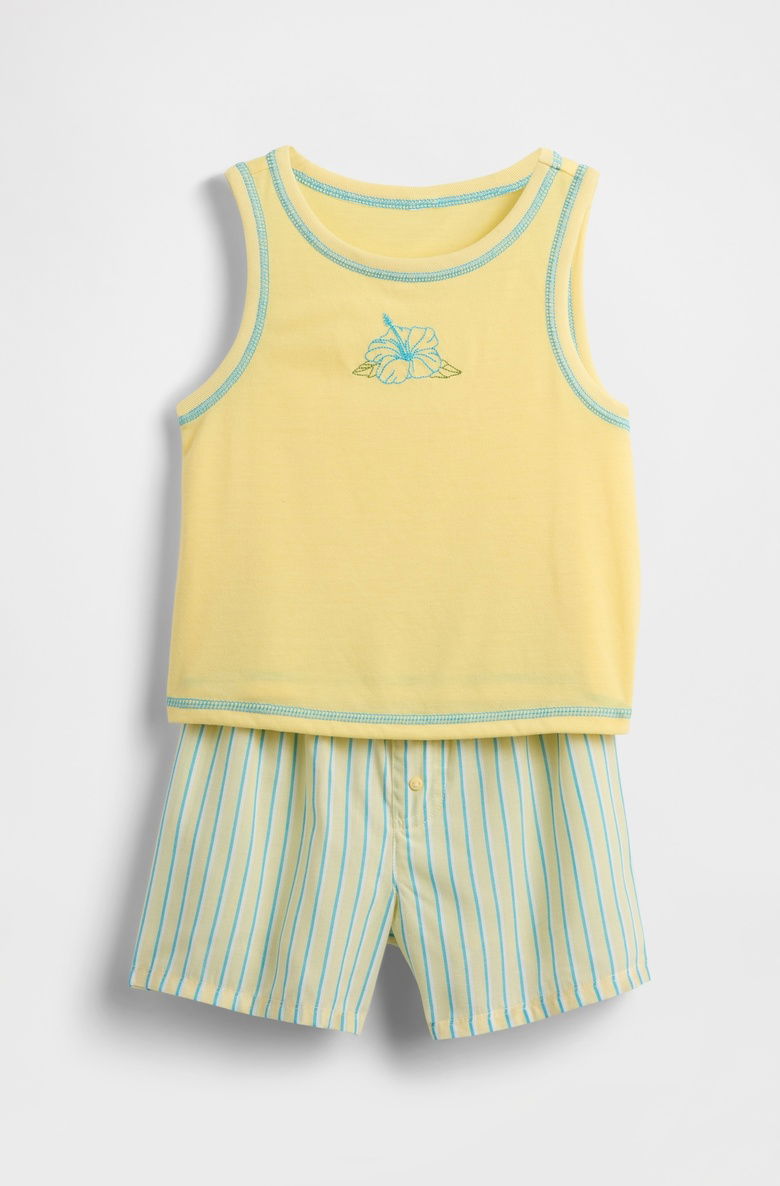  Çocuk Geri Dönüştürülmüş Pijama Altı Takımı