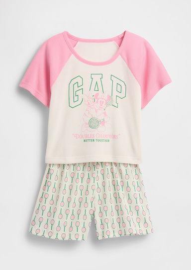 Gap × Disney Kids Geri Dönüştürülmüş Pijama Altı Seti