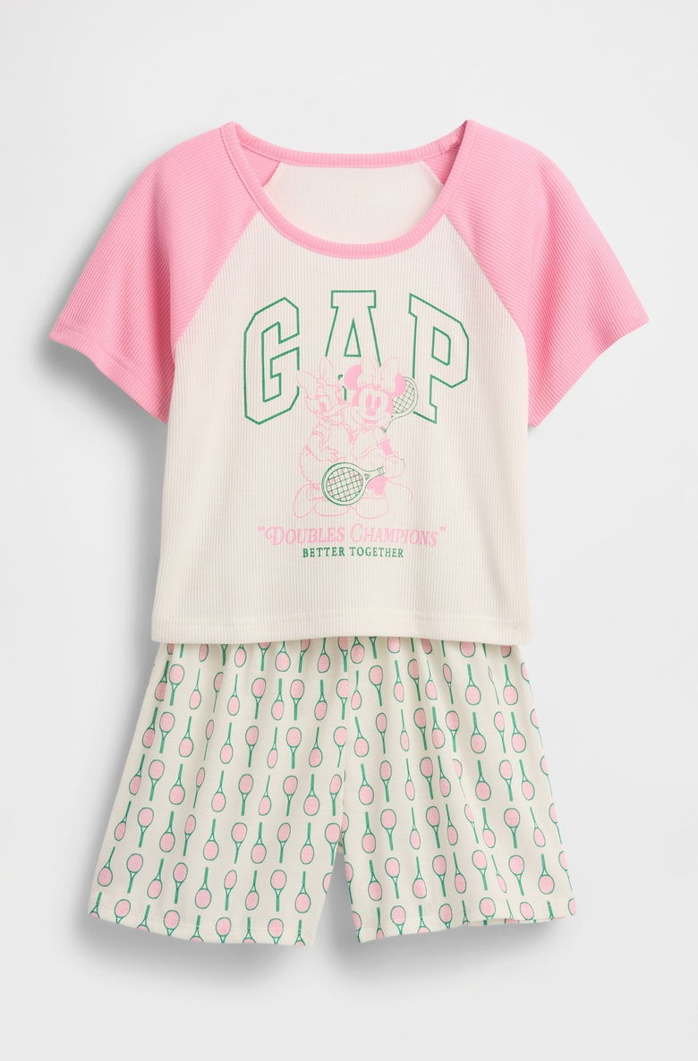  Gap × Disney Kids Geri Dönüştürülmüş Pijama Altı Seti